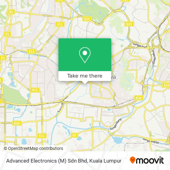 Advanced Electronics (M) Sdn Bhd map