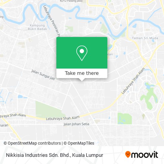 Nikkisia Industries Sdn. Bhd. map