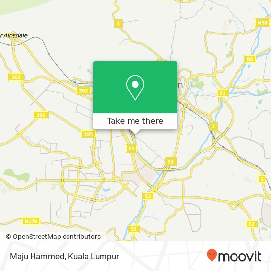 Maju Hammed map