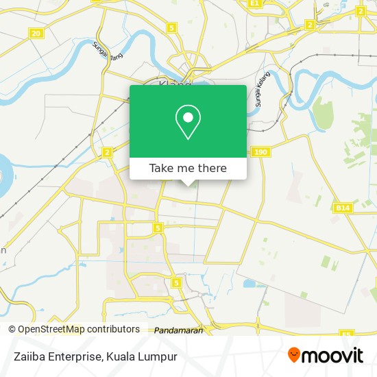 Zaiiba Enterprise map