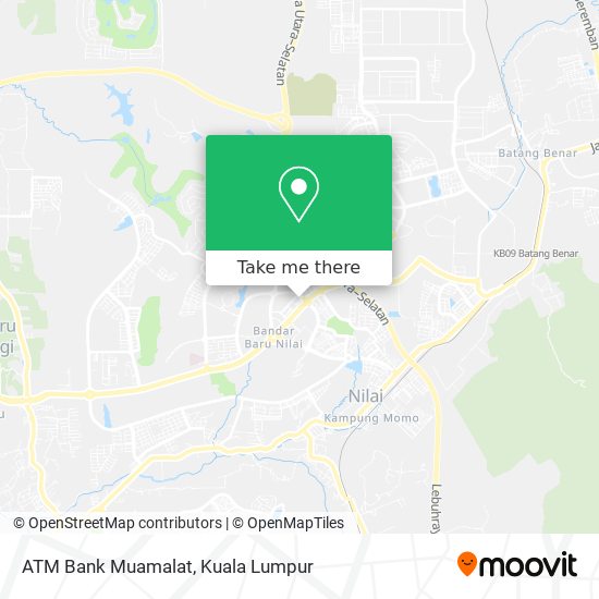 Peta ATM Bank Muamalat