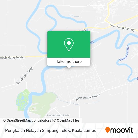 Peta Pengkalan Nelayan Simpang Telok, null