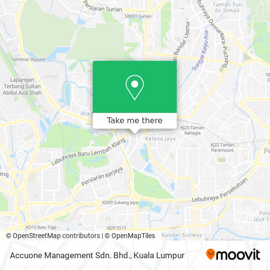 Accuone Management Sdn. Bhd. map