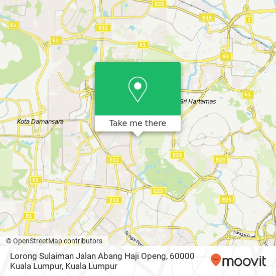 Lorong Sulaiman Jalan Abang Haji Openg, 60000 Kuala Lumpur map