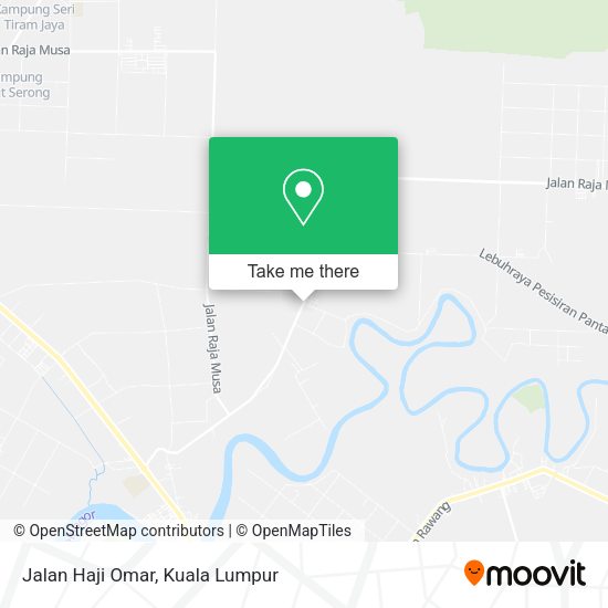 Peta Jalan Haji Omar