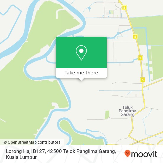 Lorong Haji B127, 42500 Telok Panglima Garang map