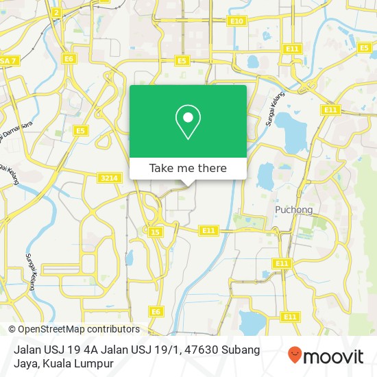 Jalan USJ 19 4A Jalan USJ 19 / 1, 47630 Subang Jaya map