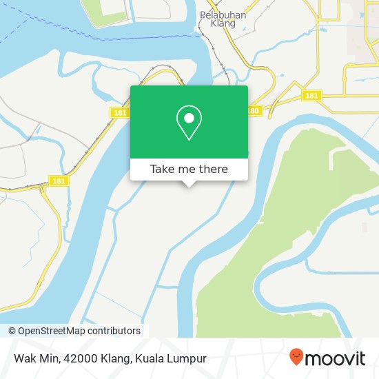 Wak Min, 42000 Klang map