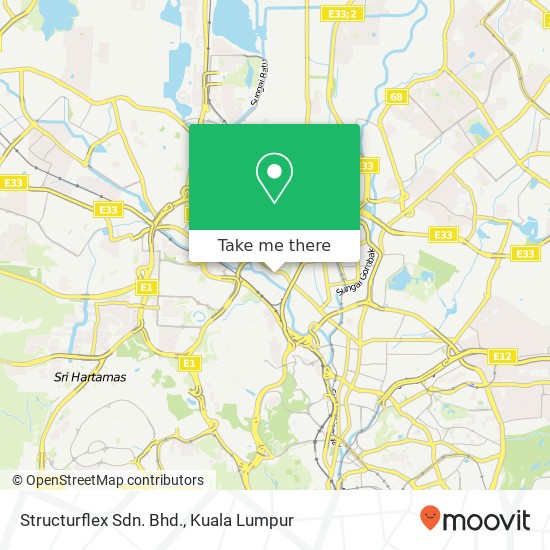 Structurflex Sdn. Bhd. map