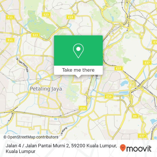 Jalan 4 / Jalan Pantai Murni 2, 59200 Kuala Lumpur map
