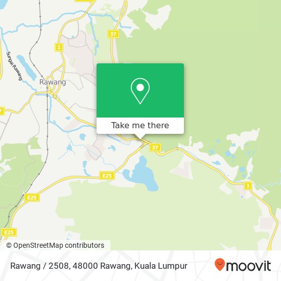 Rawang / 2508, 48000 Rawang map