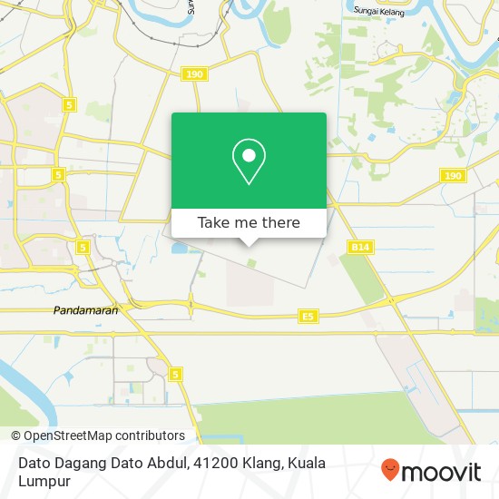Peta Dato Dagang Dato Abdul, 41200 Klang