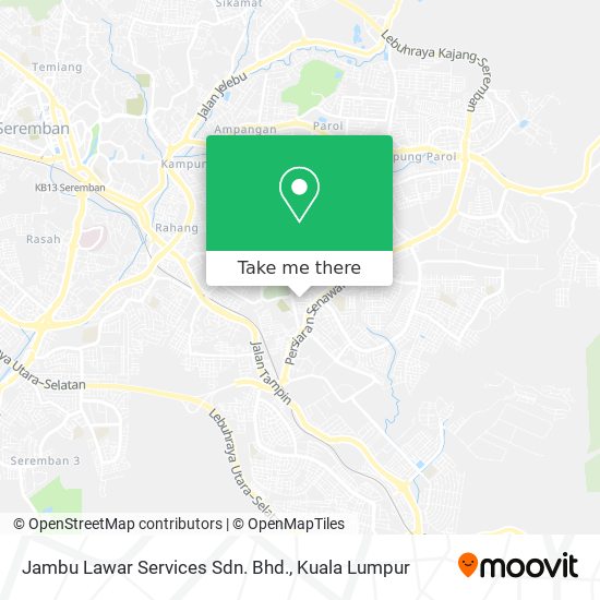 Peta Jambu Lawar Services Sdn. Bhd.