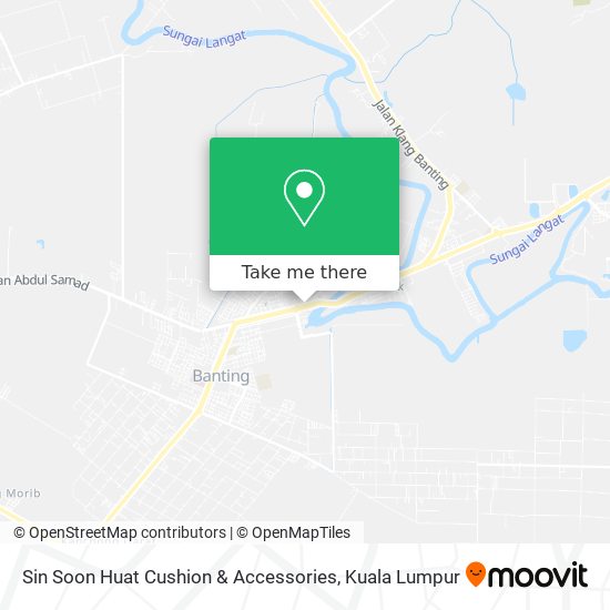 Sin Soon Huat Cushion & Accessories map