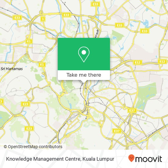 Knowledge Management Centre map