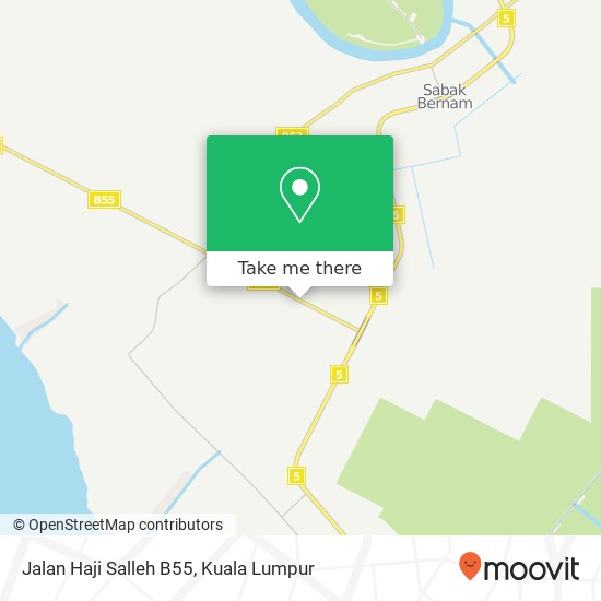 Jalan Haji Salleh B55, 43500 Sabak Bernam map