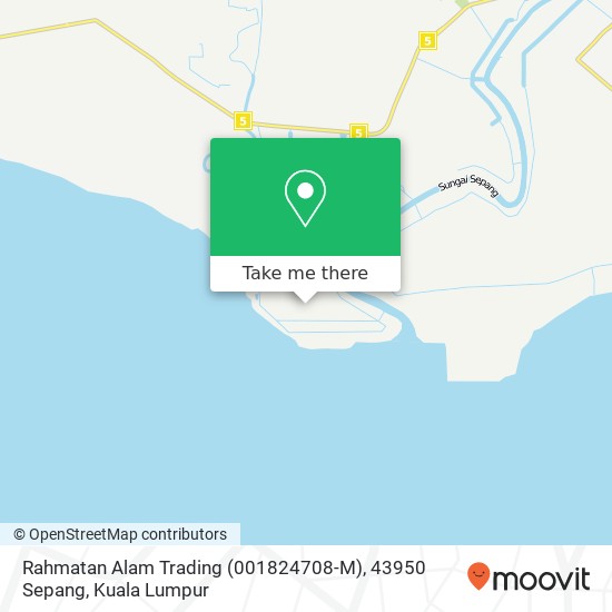 Rahmatan Alam Trading (001824708-M), 43950 Sepang map