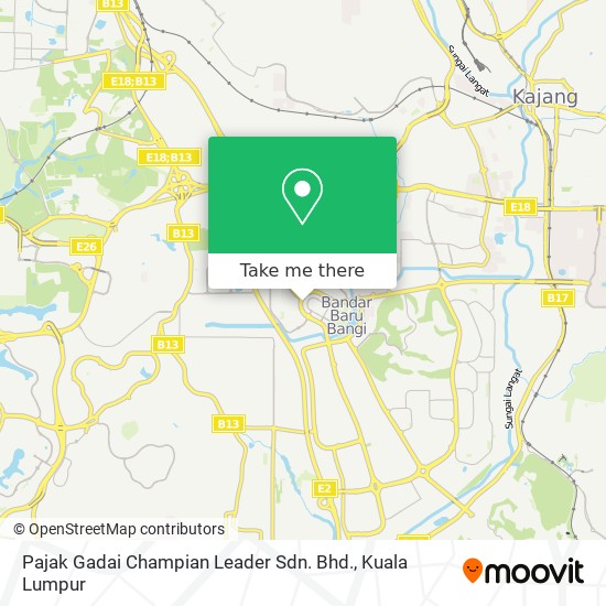 Pajak Gadai Champian Leader Sdn. Bhd. map