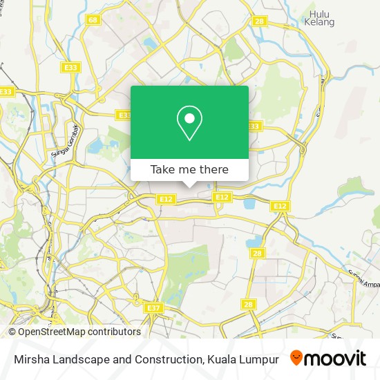 Mirsha Landscape and Construction map