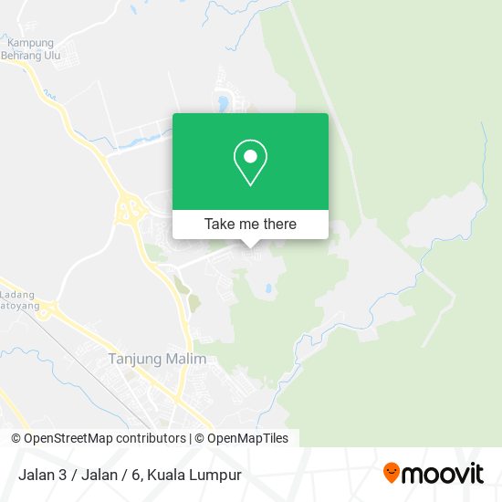 Jalan 3 / Jalan / 6 map