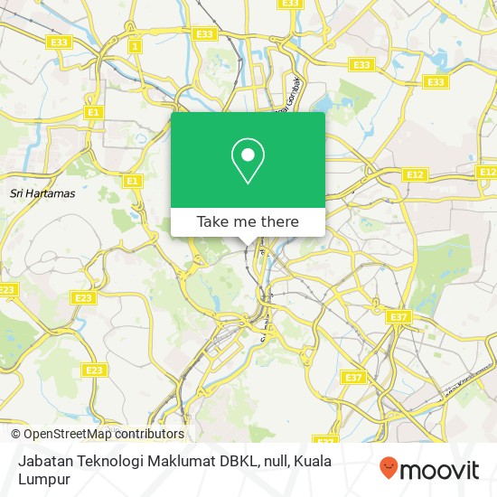 Jabatan Teknologi Maklumat DBKL, null map