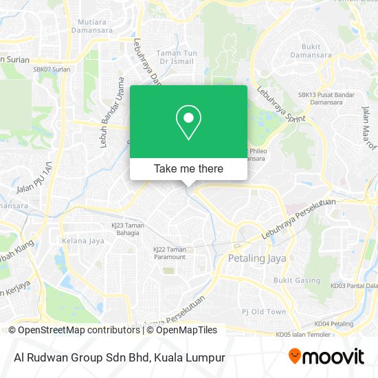 Al Rudwan Group Sdn Bhd map