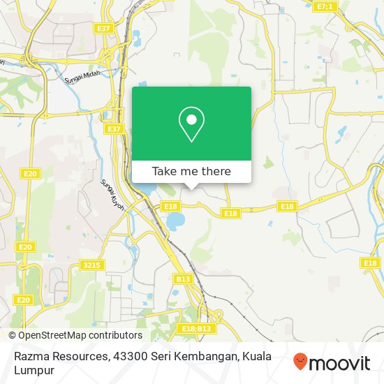 Razma Resources, 43300 Seri Kembangan map