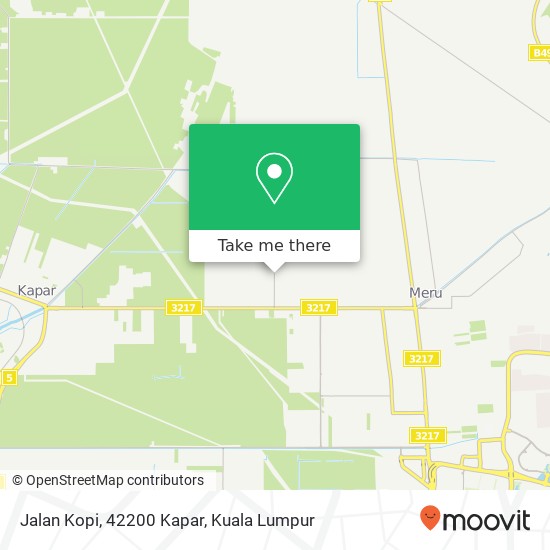 Jalan Kopi, 42200 Kapar map