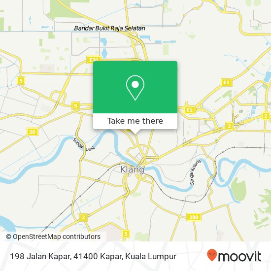 198 Jalan Kapar, 41400 Kapar map