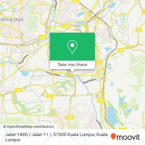 Peta Jalan 149D / Jalan 11 /, 57000 Kuala Lumpur