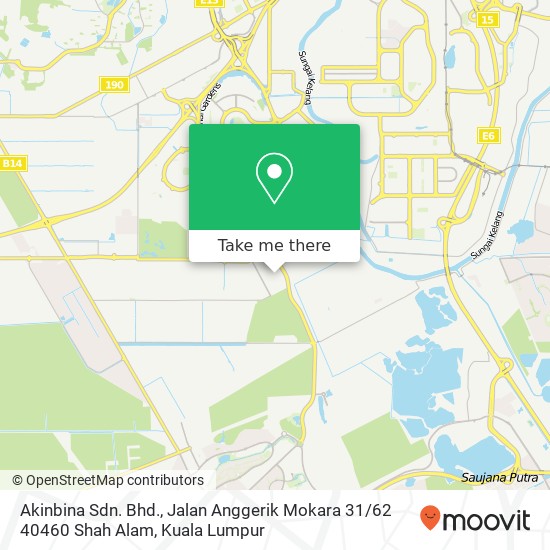 Peta Akinbina Sdn. Bhd., Jalan Anggerik Mokara 31 / 62 40460 Shah Alam