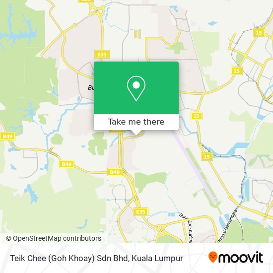 Teik Chee (Goh Khoay) Sdn Bhd map