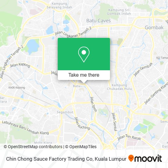 Chin Chong Sauce Factory Trading Co map