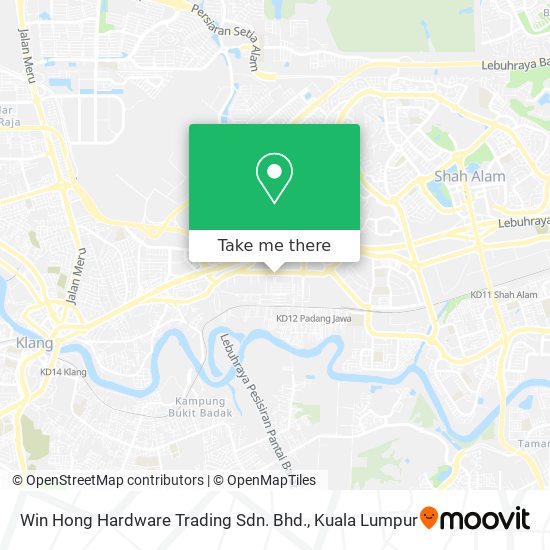 Win Hong Hardware Trading Sdn. Bhd. map