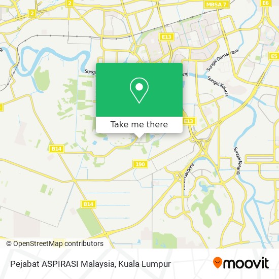 Pejabat ASPIRASI Malaysia map