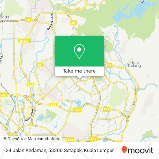 24 Jalan Andaman, 53300 Setapak map