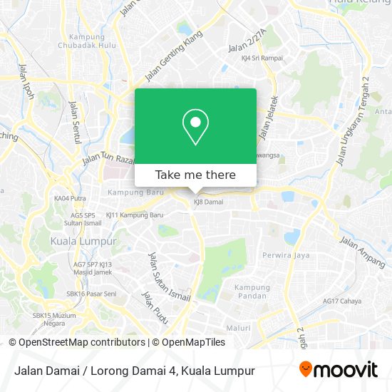 Jalan Damai / Lorong Damai 4 map