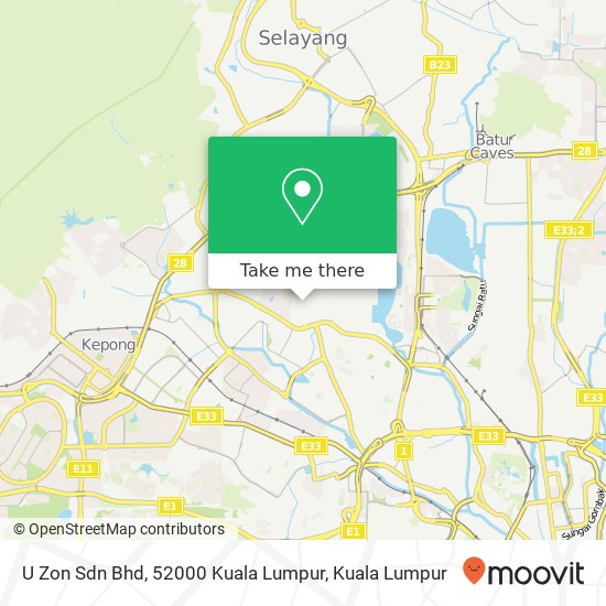 Peta U Zon Sdn Bhd, 52000 Kuala Lumpur