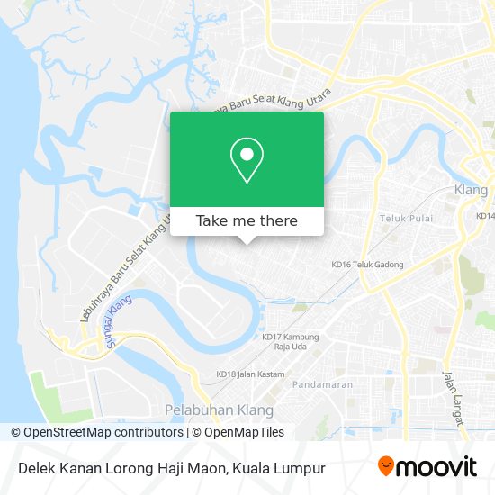 Delek Kanan Lorong Haji Maon map