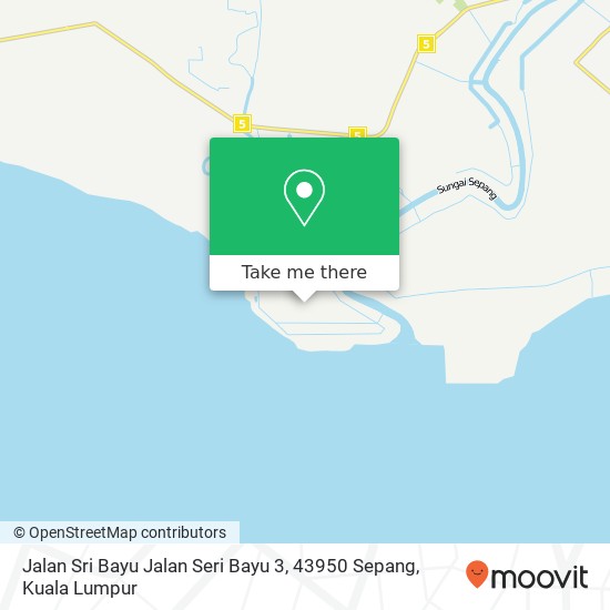 Peta Jalan Sri Bayu Jalan Seri Bayu 3, 43950 Sepang