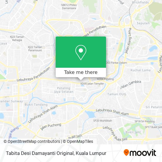 Tabita Desi Damayanti Original map