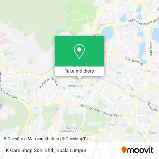 K Care Shop Sdn. Bhd. map