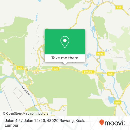 Peta Jalan 4 / / Jalan 14 / 20, 48020 Rawang