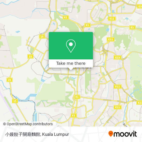 小嫚餃子關廟麵館 map