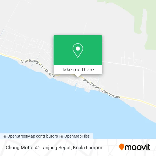Chong Motor @ Tanjung Sepat map