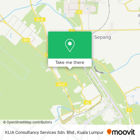 Peta KLIA Consultancy Services Sdn. Bhd.