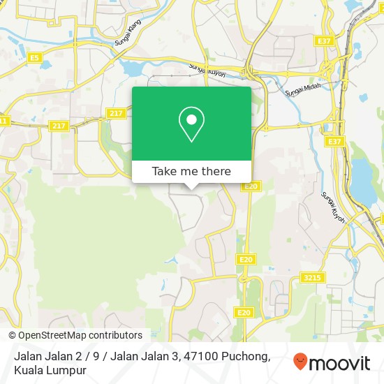 Jalan Jalan 2 / 9 / Jalan Jalan 3, 47100 Puchong map