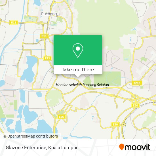 Glazone Enterprise map