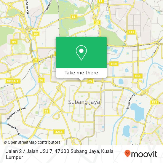 Jalan 2 / Jalan USJ 7, 47600 Subang Jaya map