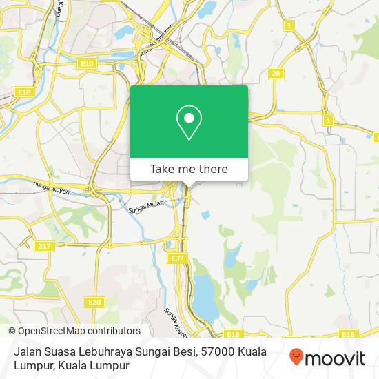 Jalan Suasa Lebuhraya Sungai Besi, 57000 Kuala Lumpur map